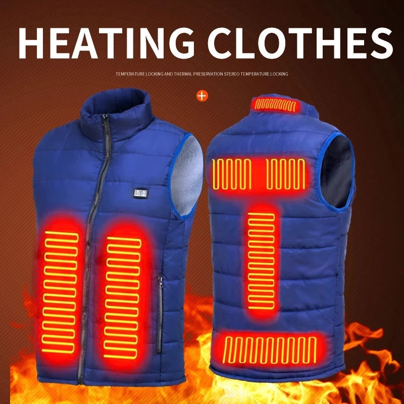 Heated Vest Zones Electric Heated Jackets