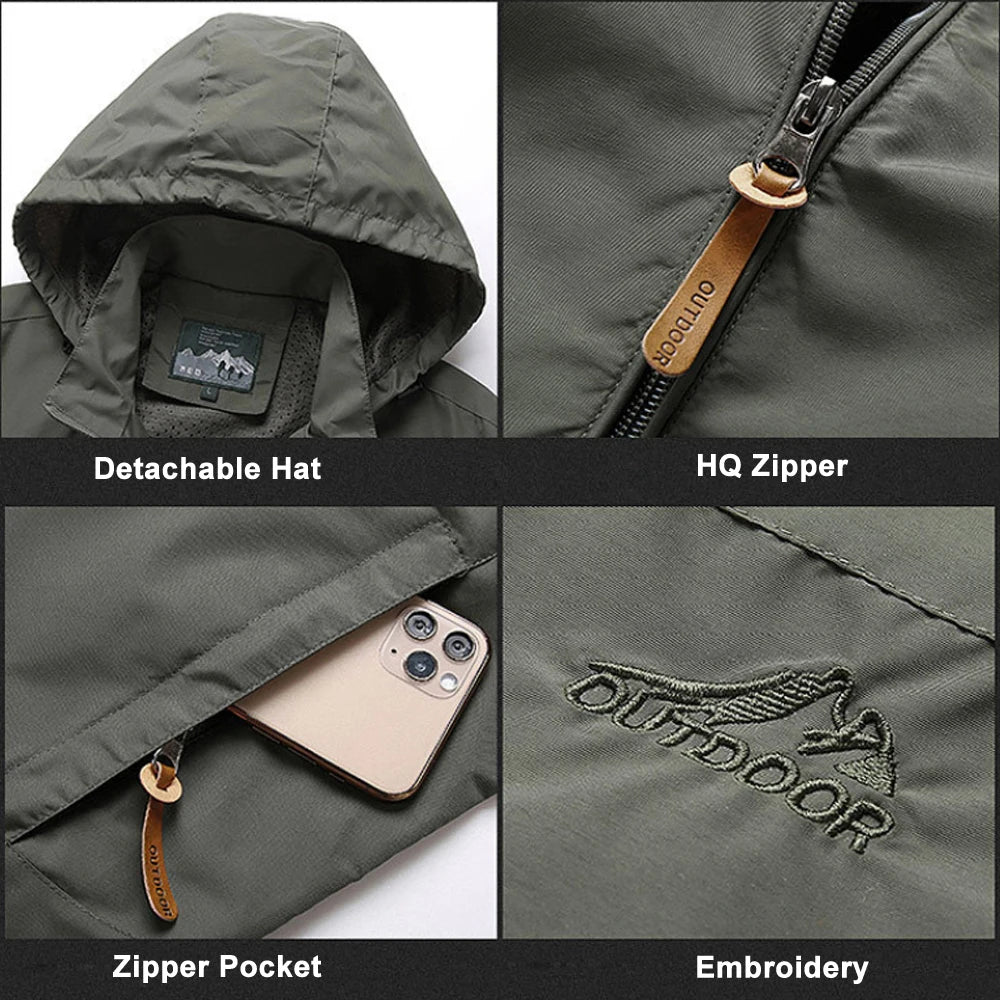 Windbreaker Waterproof Outdoor Jacket